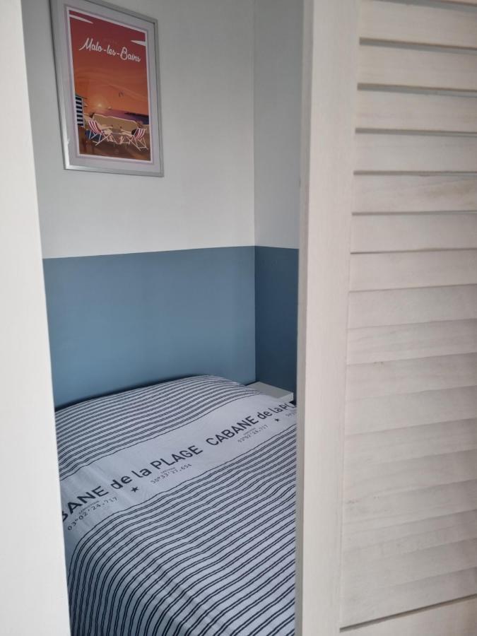 Studio Malouin - Sur La Digue De Malo Les Bains Avec Vue Sur Mer Exterior photo